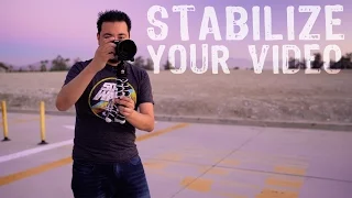 How to Stabilize SHAKY VIDEO Footage in 1 CLICK!