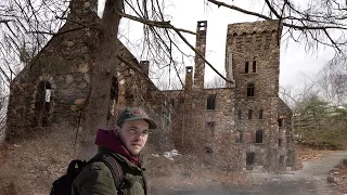 Abandoned Castle in the Woods