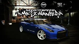 NFS Most Wanted / REDUX MOD 2023/ NISSAN SKYLINE GTR R35 JUNKMAN TUNING/ 1080p60fps