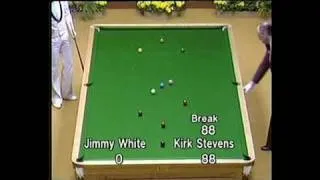 Kirk Stevens, 147, B&H Masters, 1984