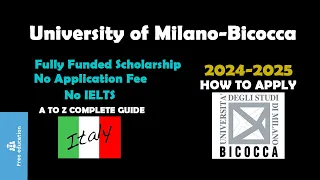 University of Milano Bicocca | University of Milano Bicocca Application Process | Complete Guide