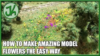 How to Make Amazing Model Flowers The Easy Way