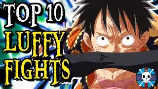 The Best Luffy Fights | One Piece Top 10