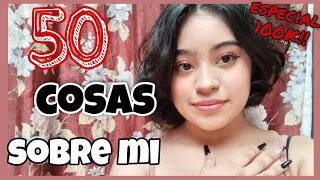 50 cosas sobre mi ♡︎ | 𝐍𝐨 𝐚𝐬𝐦𝐫