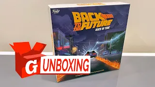 Funko Games Back to the Future Back In Time Board Game Unboxing