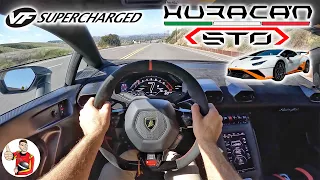 The 840-HP VF Supercharged Huracan STO is a Lamborghini with Extra Spice (POV Drive Review)