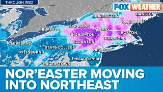 Major Multiday Nor'easter Expected To Slam Northeast