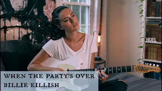 When The Party's Over / Billie Eilish acoustic cover (Bailey Rushlow)