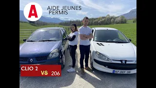 206 VS CLIO 2 , laquelle choisir ? guide jeunes permis