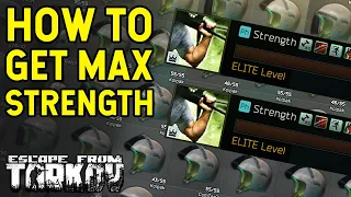 The NEW Best Way To Level Strength In Tarkov! - Elite Strength FAST!