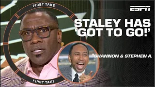 Shannon Sharpe & Stephen A. think Brandon Staley ‘HAS GOT TO GO!’ 👀 | First Take