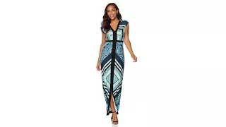 Colleen Lopez Artisan Market Printed Maxi Dress