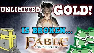 Fable Is A Perfectly Balanced RPG Game With No Exploits - Excluding Unlimited Gold Exploit / Glitch