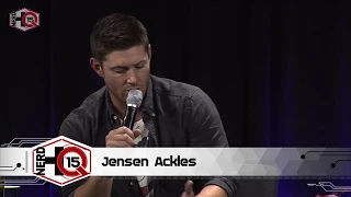 Supernatural cast w/ Jensen Ackles, Jared Padalecki, Mark Sheppard | Nerd HQ 2015