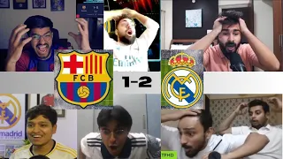 Barcelona vs Real Madrid 1-2  | EL CLASICO | La liga GW 11 | Fans reaction compilation | 28-10-2023