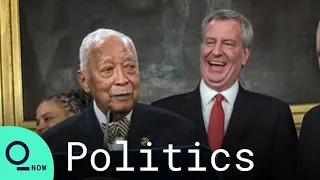 David Dinkins: De Blasio Pays Tribute to NYC’s Only Black Mayor Who Died at 93