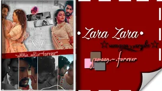 zara Zara song imlie and aryan romantic scenes #imlie  #fahmaankhan #sumaan #sumbultouqeer #arylie