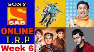 Sab Tv Week 6 Online TRP || 2021 || Sab Tv Online Trp Ratings || Trp Of This Week