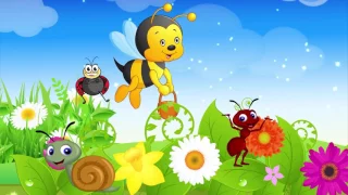 Жу жу  Песенка пчёлки  Песенка мультик видео для детей    Bee's song cartoon