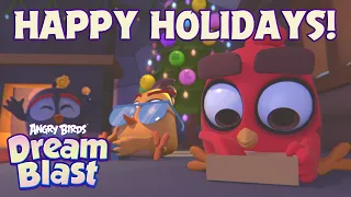 Happy Holidays from the birds of Angry Birds Dream Blast!