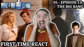 FIRST TIME WATCHING Doctor Who | Season 5 Episode 13: The Big Bang FINALE REACTION