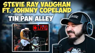 STEVIE RAY VAUGHAN FT. JOHNNY COPELAND - Tin Pan Alley (Live At Montreux)  | FIRST TIME REACTION