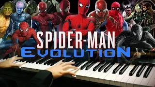 Spider-Man Evolution Epic Piano Mashup/Medley (Piano Cover)+SHEETS&MIDI