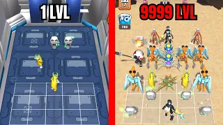 COLOR FRIEND vs 100 DOORS - Android Game Merge Battles