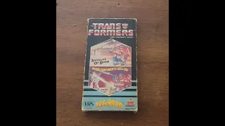 episode 713 transformers when continents collide 1985 book on vhs