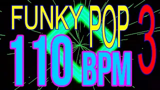 110 BPM - Funk Pop Rock 3 - 4/4 Drum Track - Metronome - Drum Beat