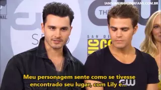 The Vampire Diaries - Comic-Con 2015 Q&A- Part 1 [LEGENDADO]