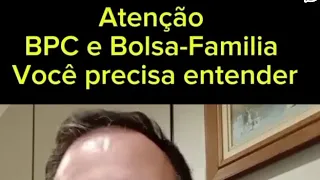 Famílias do BPC, Mãe do BPC, vocês precisam entenderem a luta do Bolsa-Familia