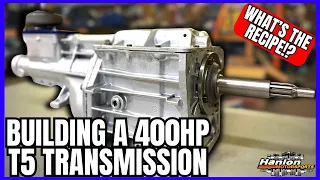 Building a Budget 400 HP T5 Transmission What's The Secret? 👀