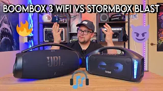 JBL Boombox 3 Wifi VS Tribit Stormbox Blast "EXPENSIVE VS CHEAP BASS KINGS!!"