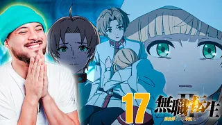 🧙‍♂️ ¡HERMOSO CAPITULO, PERO...... cv3! | MUSHOKU TENSEI TP2 - 17 | REACCIÓN