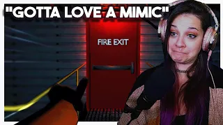 Lauren Reacts! Do Not Open This Door in Lethal Company by SMii7Y "Gotta love a mimic!"