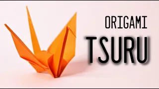 How to make an Easy origami Tsuru/Crane  [TBT]