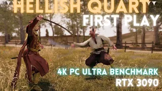 Hellish Quart | First Play | 3090 i9 9900k PC 4K