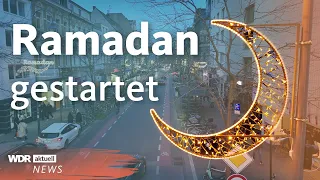 Ramadan 2024: Köln und Frankfurt mit besonderer Beleuchtung | WDR aktuell