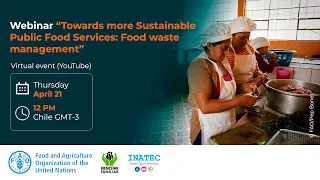 Towards more Sustainable Public Food Services: Food waste management