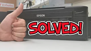 SOLVED | EPSON L210 | FIXED BLINKING INK LIGHT