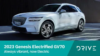 2023 Genesis Electrified GV70 | Always Vibrant, Now Electric | Drive.com.au