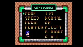 Sonic Spinball - Options music fix
