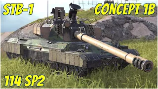 STB-1, 114 SP2 & Concept 1B ● WoT Blitz