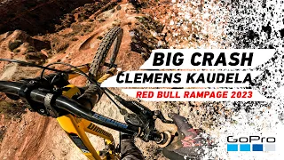 GoPro: Clemens Kaudela's Big Crash at Red Bull Rampage 2023
