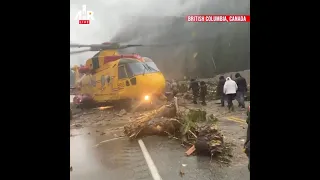 Canadian Forces evacuating people in British Columbia