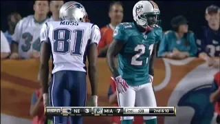 When Randy Moss was SHUT DOWN by Vontae Davis (WR vs CB) 2010