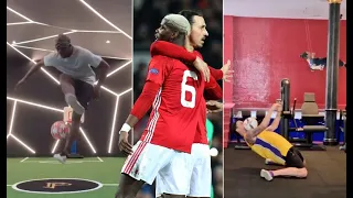 Zlatan VS Pogba skill challenges in Quarantine Full Version