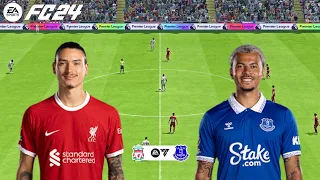 FC 24 | Liverpool vs Everton - English Premier League 23/24 - PS5™ Full Match & Gameplay