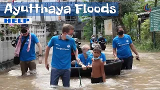 Ayutthaya Floods - Foundation helping the submerged Community